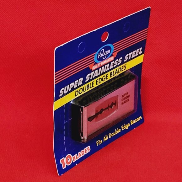 Kroger Super Stainless Steel Chrome Blades 10 pcs - Picture 6 of 8
